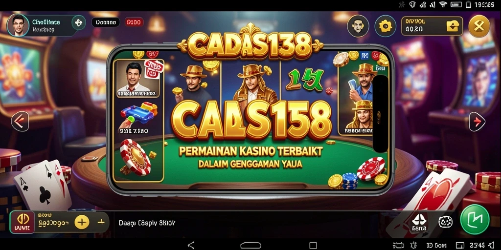 Tampilan permainan Kasino yang menarik dan interaktif di CADAS138.