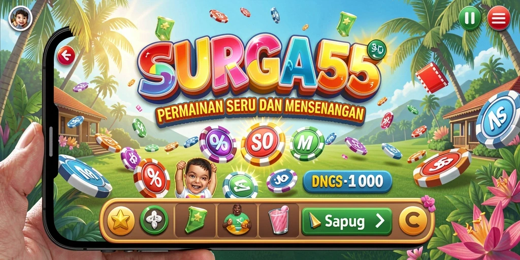 Tampilan gameplay menarik dari SURGA55 yang penuh keseruan.